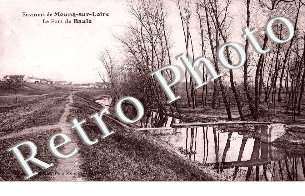 environs de Meung sur Loire, le pont