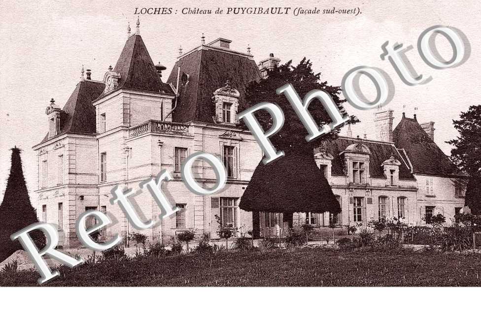 Chateau de Puygibault.