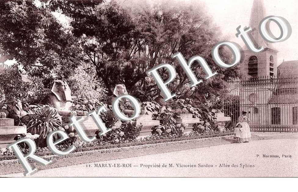 Propriete de M. Victorien Sardou, Allee des Sphinx