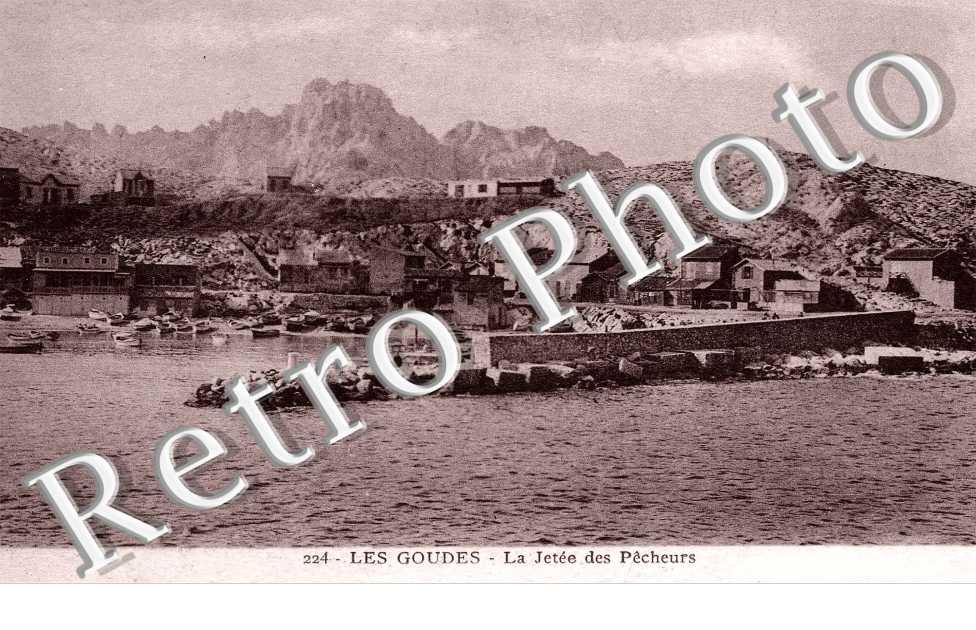 Les Goudes la jetee des pecheurs