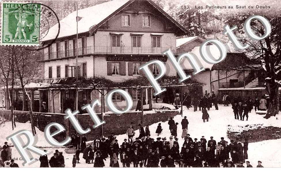 Les patineurs au saut du  Daoubs