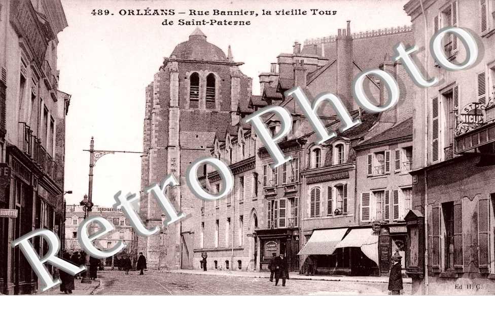 Rue Bannier La vieille Tour de Saint-Paterne