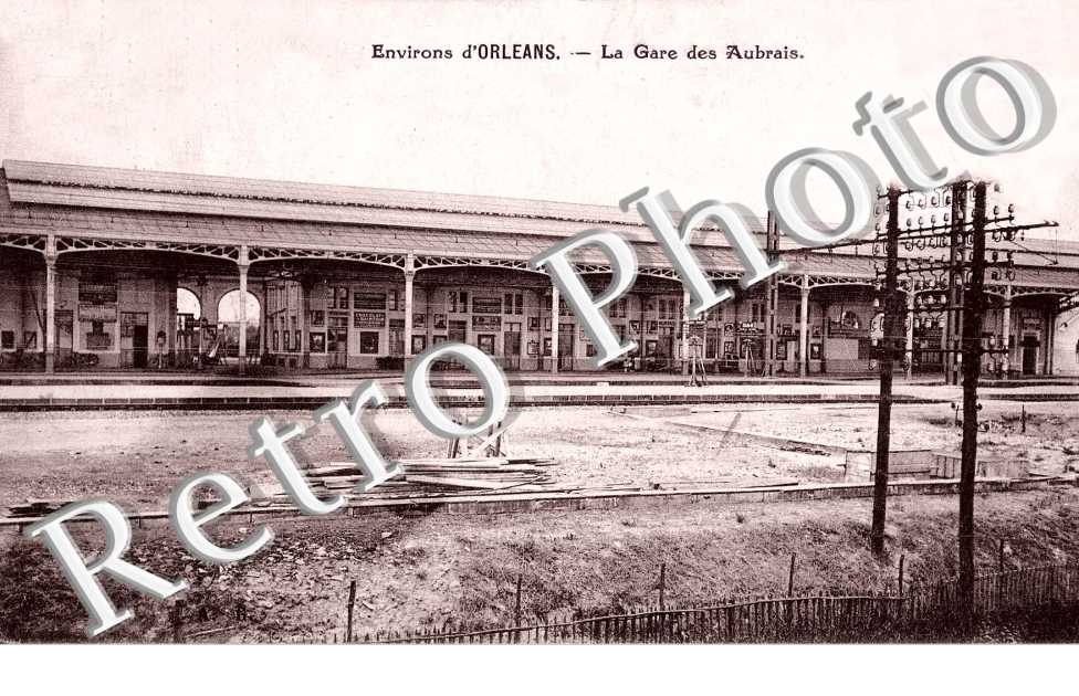 la gare des Aubrais