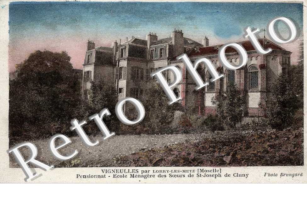 Vigneulles, Pensionnat, Ecole Menagere des Soeurs de Saint Joseph de Cluny