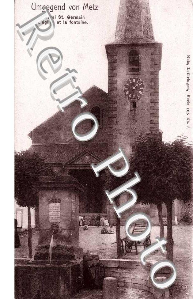 l'eglise et la fontaine