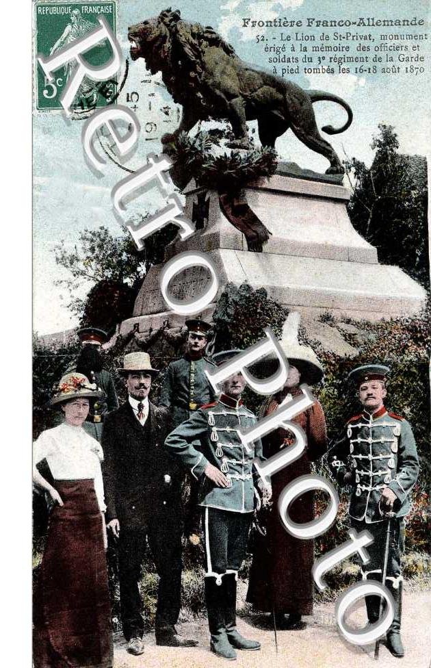 le lion de Saint Privat