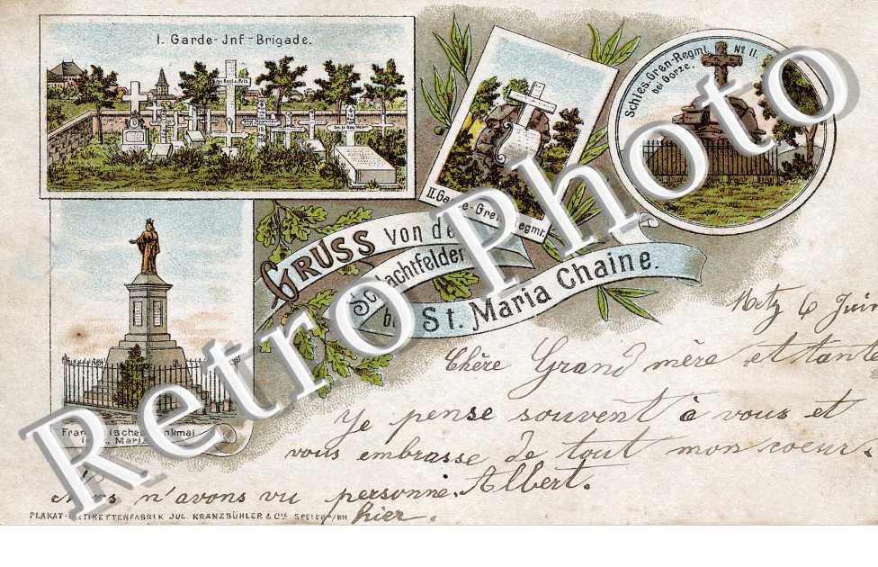 carte souvenir couleur