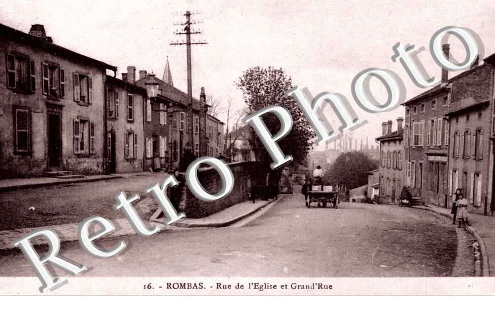 Rue de l'église et grand'rue