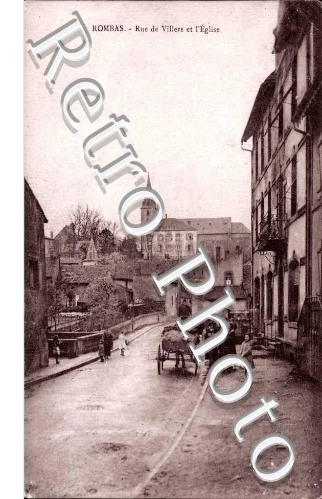 Rue de Villers et l'lise