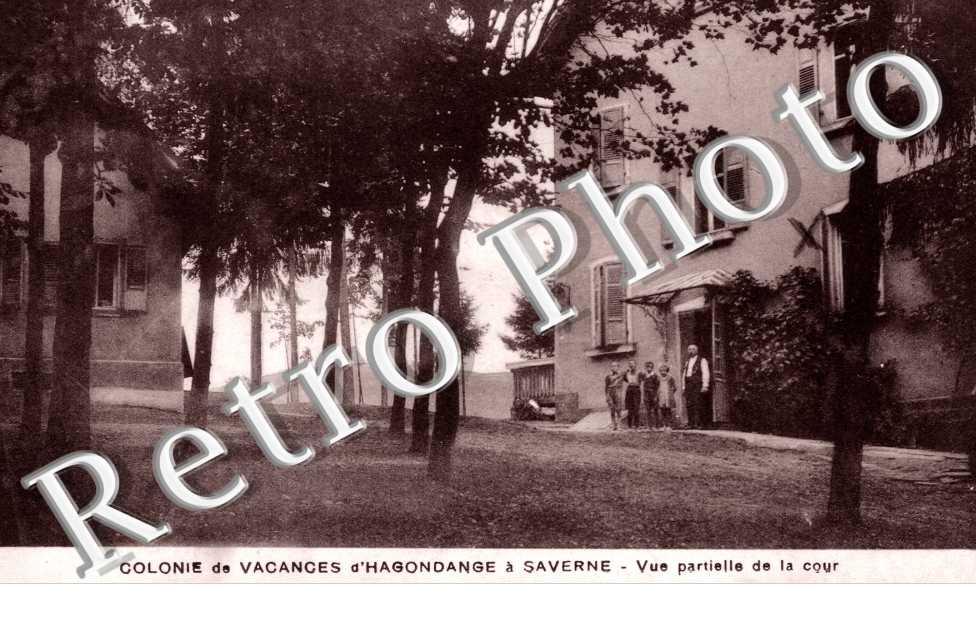 Colonie de Vacances a Saverne, Vue partielle de la Cour