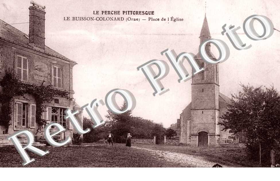 le Buisson-Colonard, Place de l'Eglise