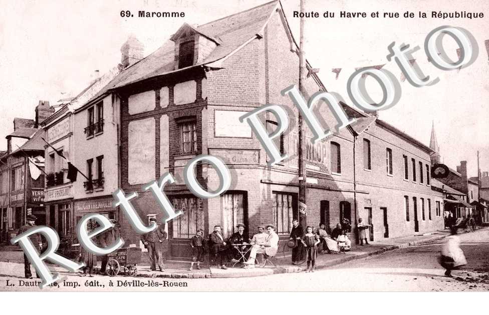 route du Havre et rue de la Republique