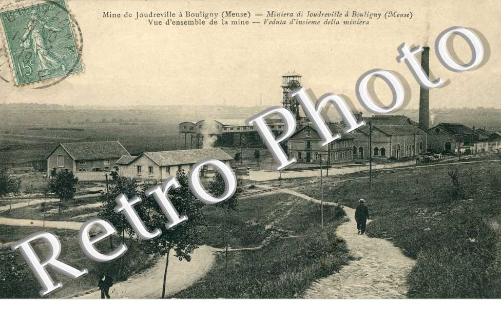 Mine de Joudreville - Vue d'ensemble de la mine