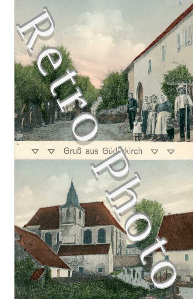 GUDERKIRCH  Vue Interieure, l'Eglise