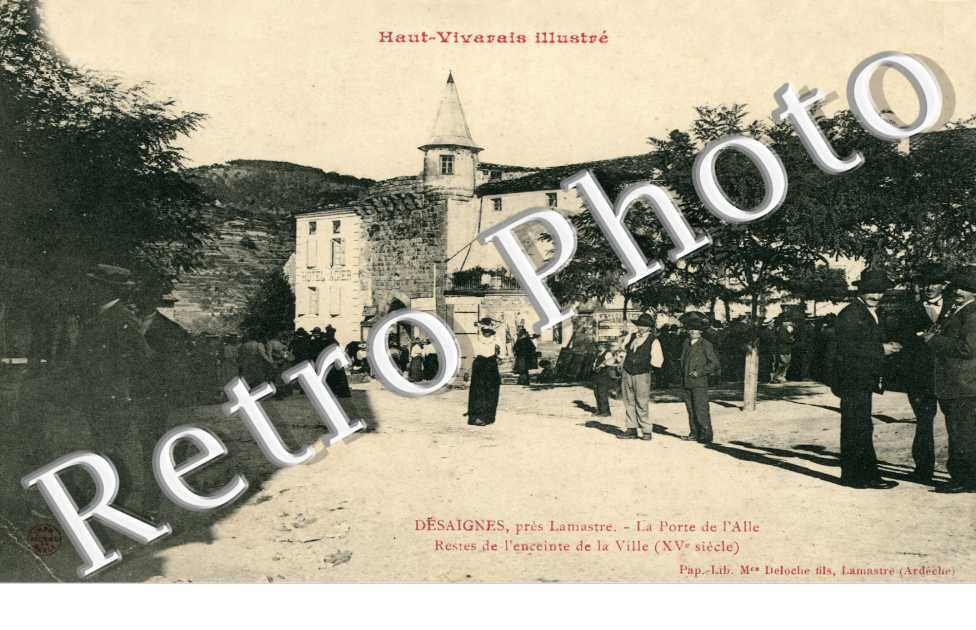 la Porte de l'Allee, Restes de l'enceinte de la Ville
