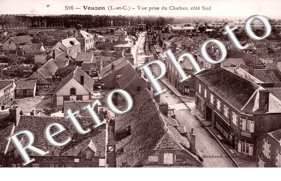 vue prise du clocher cote sud