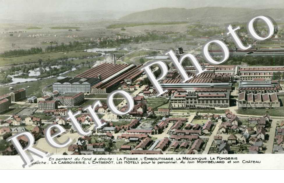 Centre de production de la Societe des Automobiles PEUGEOT