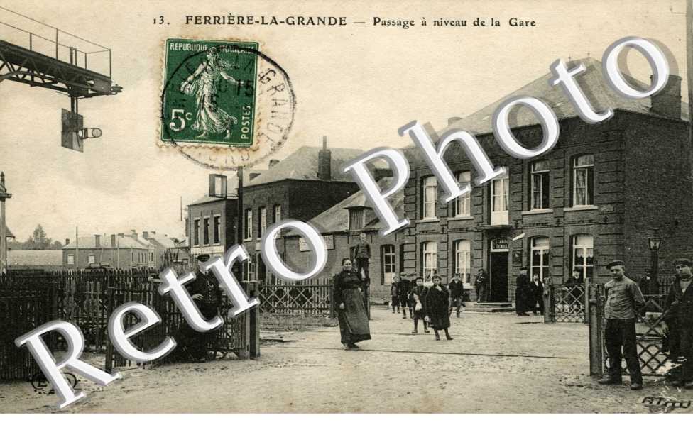 passage a niveau de la gare