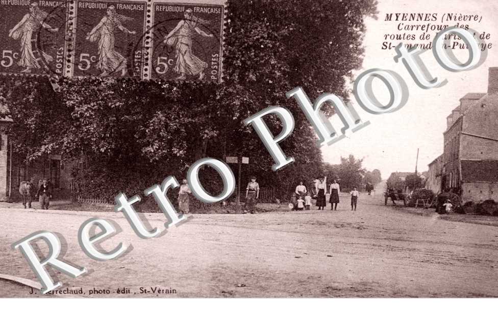 Route de Paris et de St Amand en Puisaye