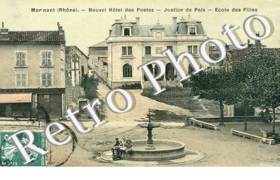 Nouvel Hotel des Postes, Justice de Paix, Ecole de Filles