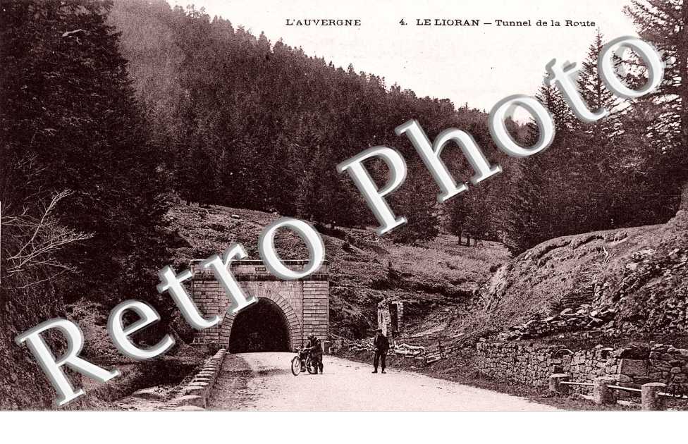 Le Lioran -  Tunnel de la route