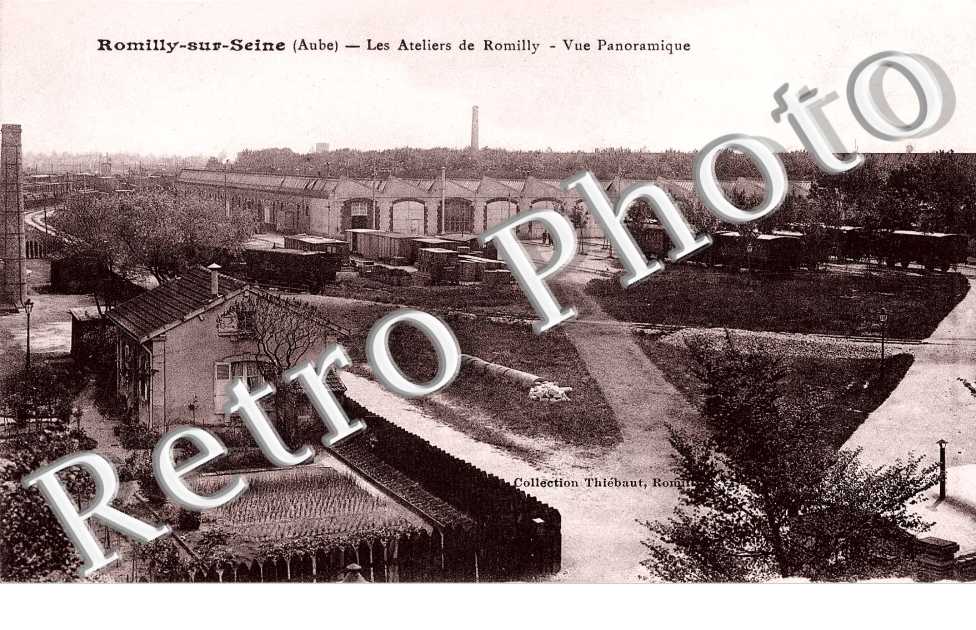 Les ateliers, vue panoramique