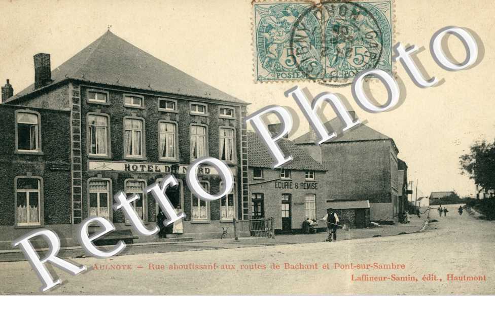 rue aboutissant aux routes de Bachant et Pont-sur-Sambre
