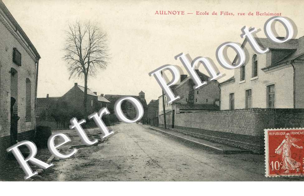 ecole de filles, rue de Berlaimont