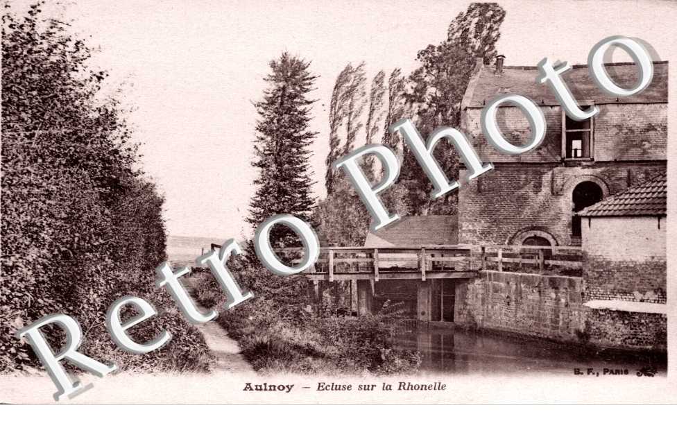 Ecluse sur la Rhonelle
