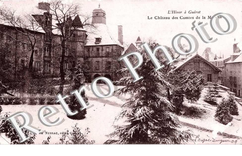 Le chateau des comtes  de la Marche