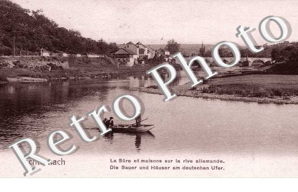 La Sure et maisons sur la rive allemande