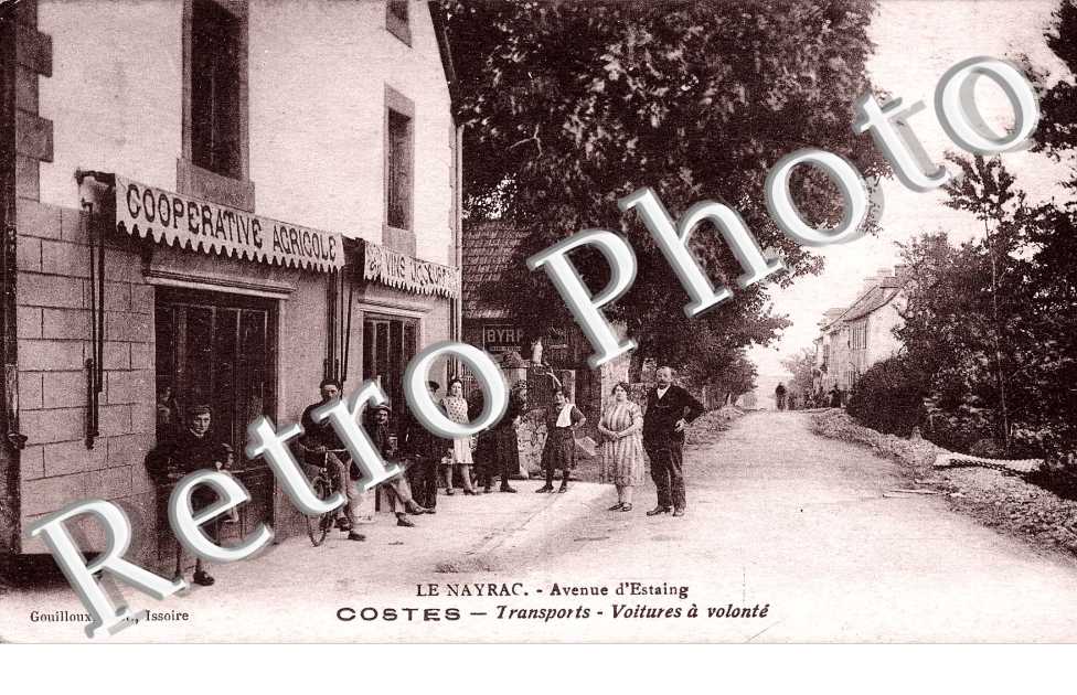 Costes - transports - voiture a volonte - avenue d'Estaing