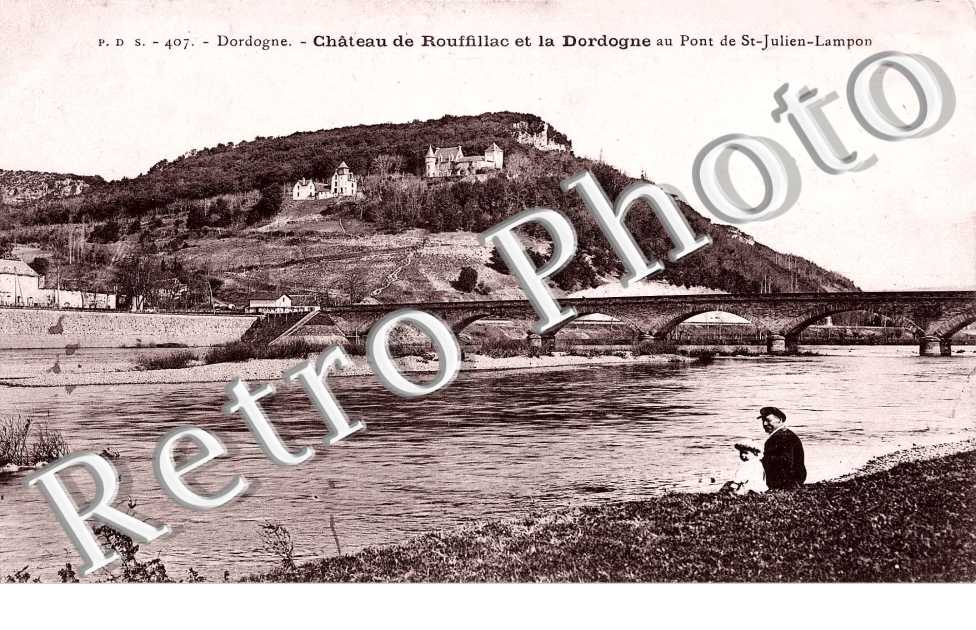 Chateau de Rouffillac  et la Dordogne