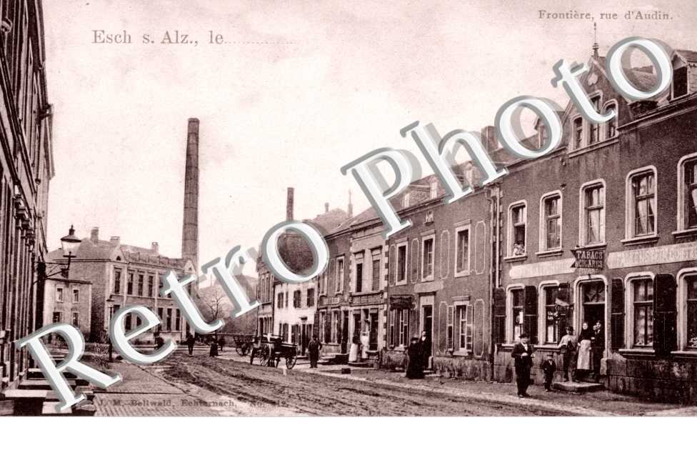 Frontiere, rue d'Audin