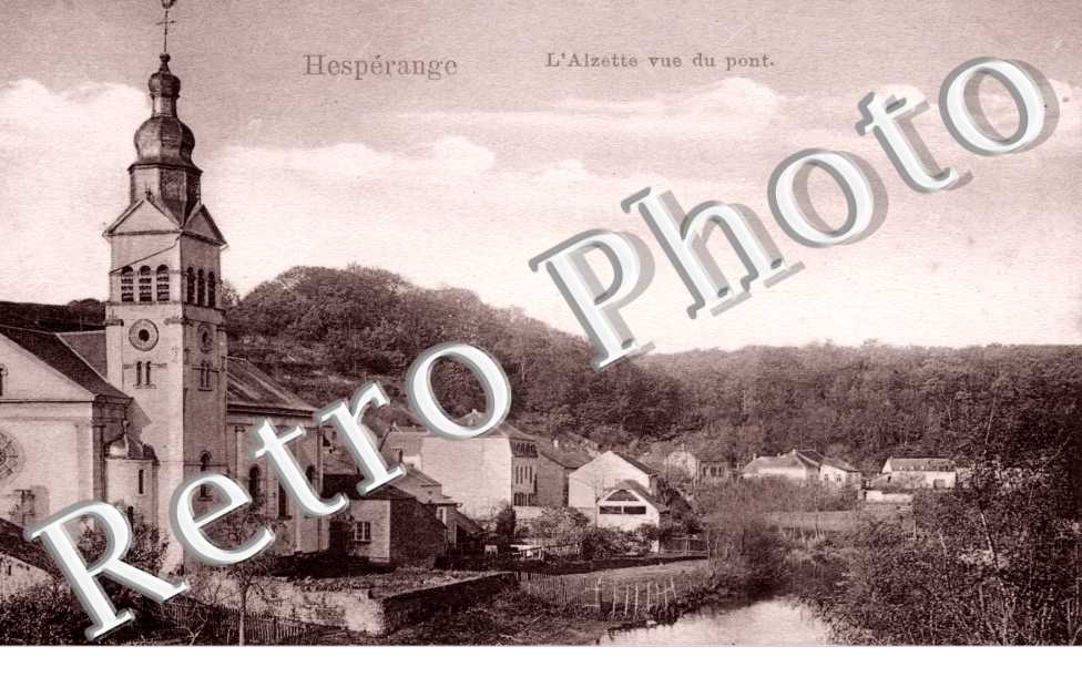 L'Alzette vue du pont