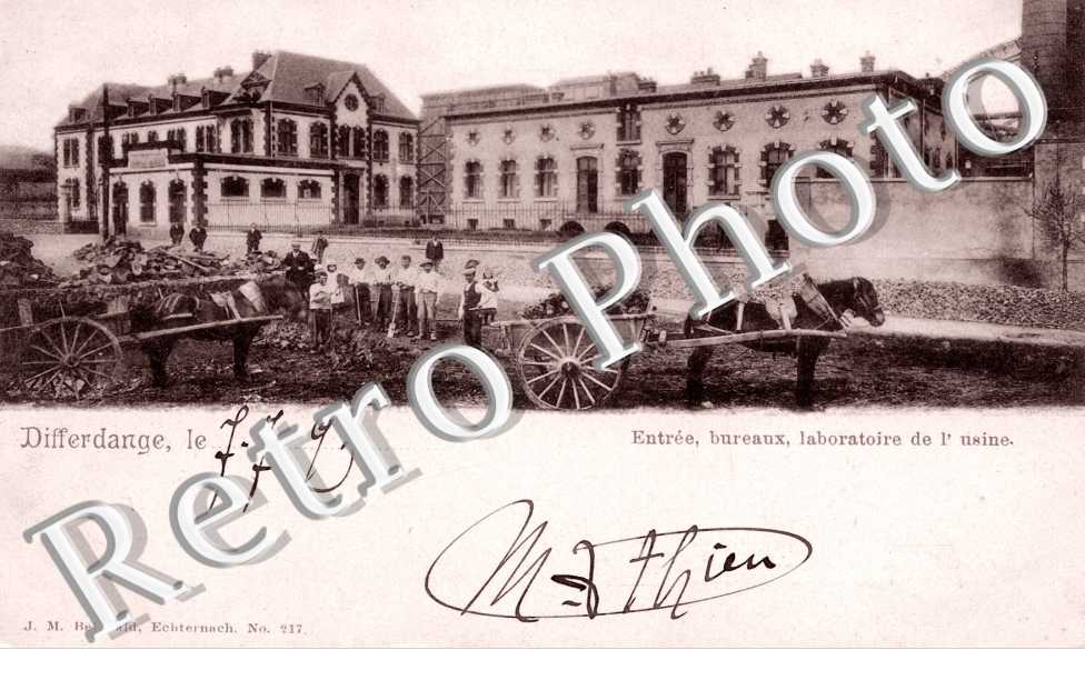 entree, bureaux, laboratoire de l'usine