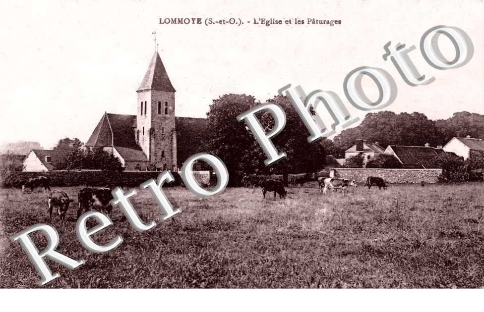 l'eglise et les paturages