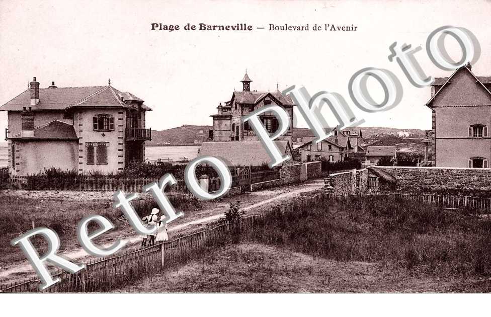 plage de Barneville, boulevard de l'Avenir