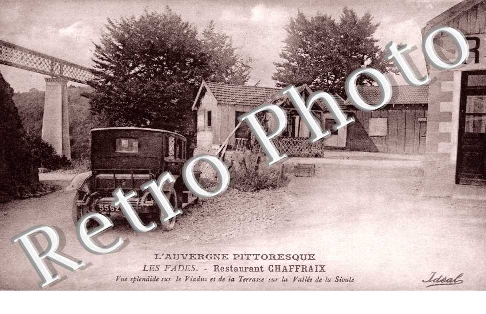 Les Fades, Restaurant Chaffraix