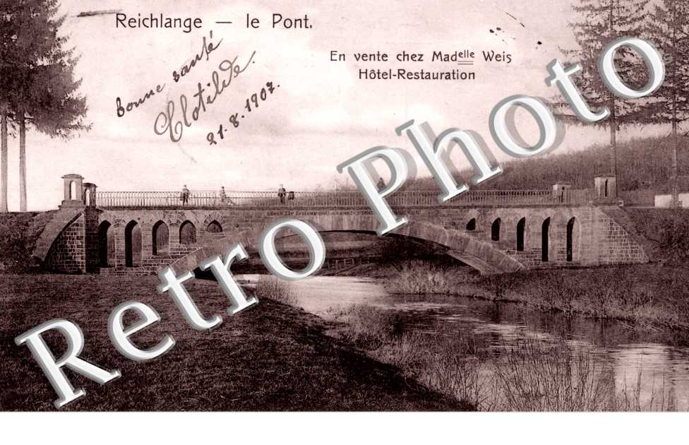 Le pont En vente chez Mademoiselle Weiss Hotel-Restauration