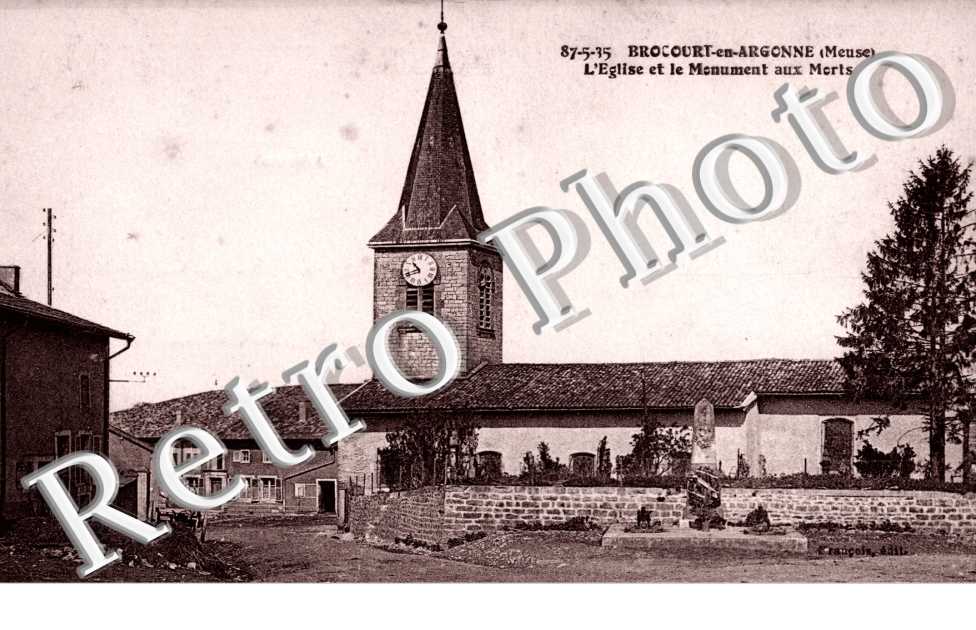 l'eglise et le monument aux morts