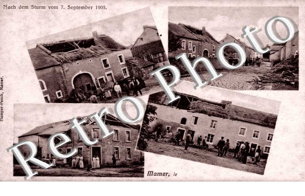 Nach dem Sturm vom 7 septembre 1905