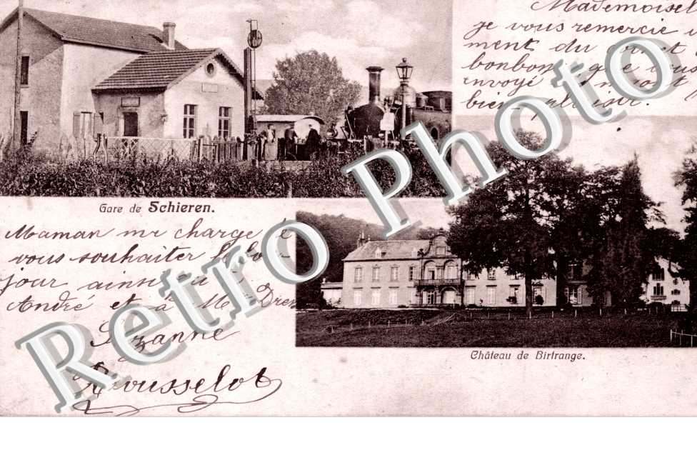 Gare de Schieren  Chateau de Birtrange