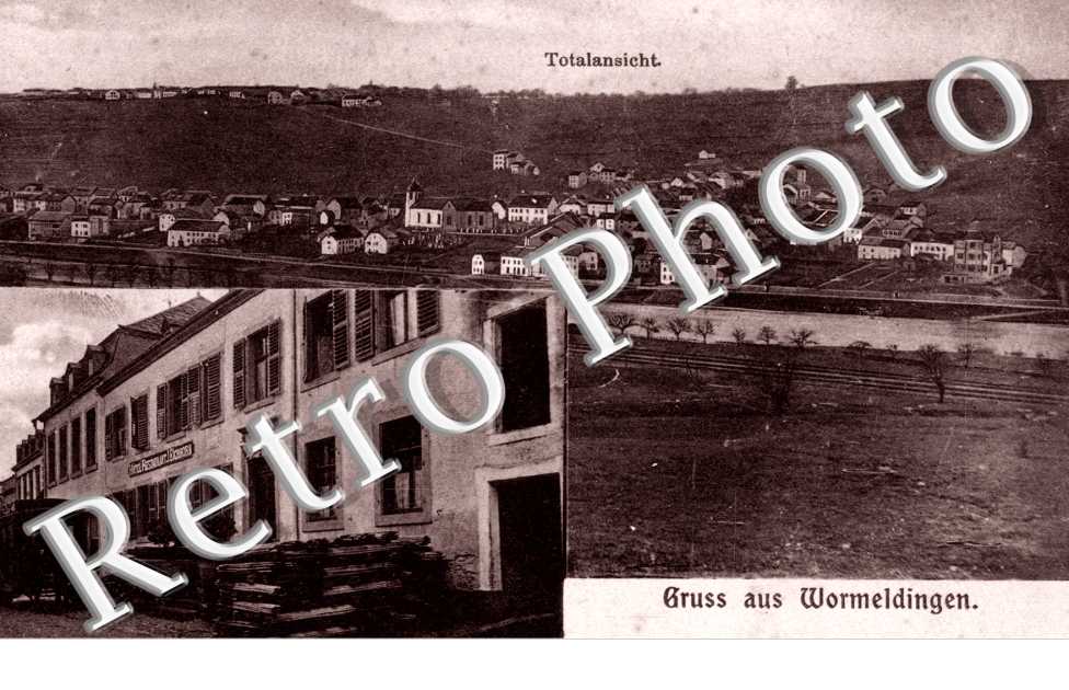 Gruss aus Wormeldingen  Totalansicht