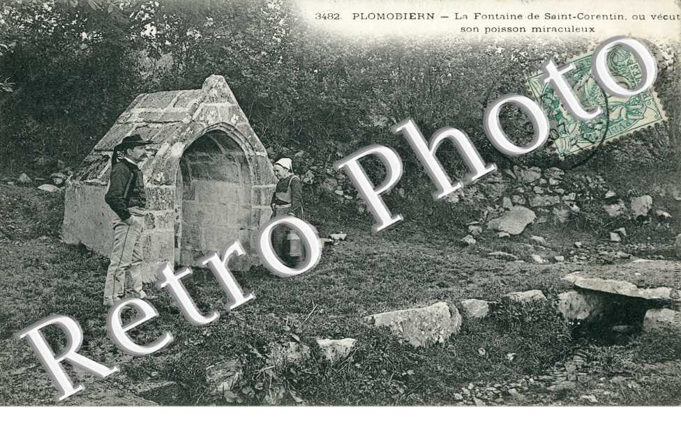 la fontaine de Saint Corentin