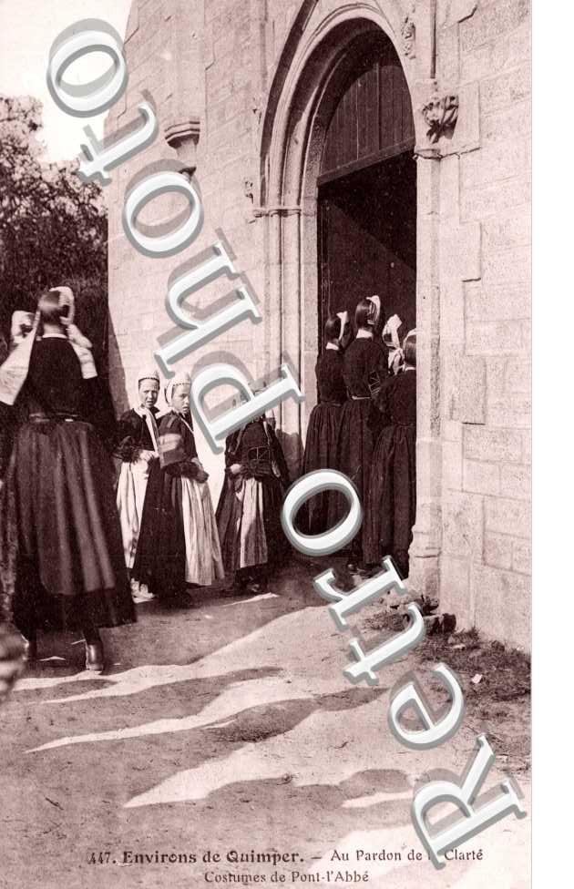Au pardon de la Clarte, Costumes de Pont-l'Abbe
