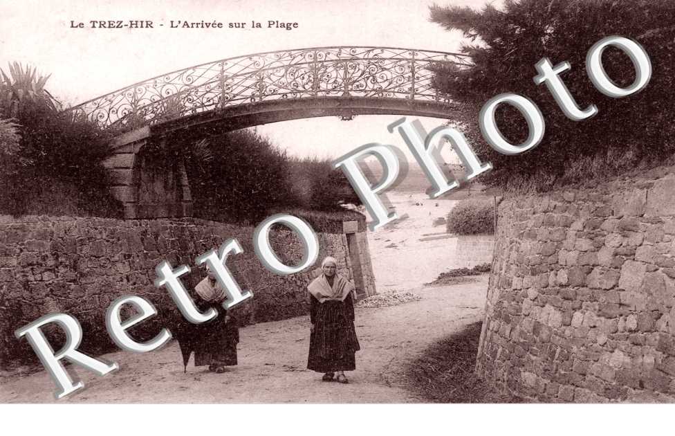 Le Trez-Hir, l'arrivee sur la Plage