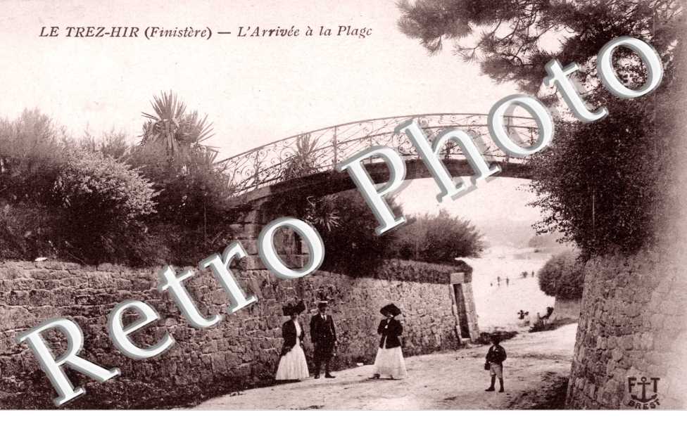 le Trez Hir, L'arrivee a la plage