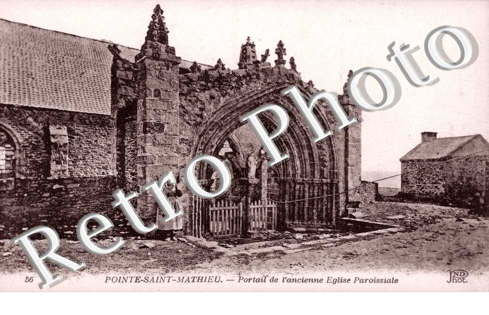 Pointe Saint Mathieu Portail de l'Ancienne Eglise Paroissiale