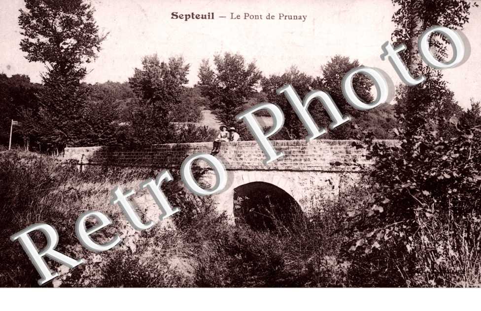 Septeuil  -  Le pont de Prunay